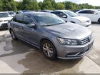 2016 Volkswagen Passat 1.8t S Gray vin: 1VWAT7A32GC016090