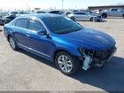2016 Volkswagen Passat 1.8t S Синий vin: 1VWAT7A33GC018527