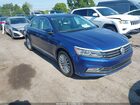2016 Volkswagen Passat 1.8t Se Blue vin: 1VWBS7A3XGC047756
