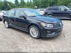 2016 Volkswagen Passat 1.8t Se Black vin: 1VWBT7A33GC014417