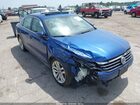 2017 Volkswagen Passat 1.8t Se Синий vin: 1VWGT7A34HC036367