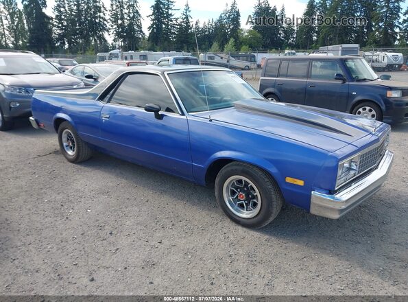 1979 CHEVROLET EL CAMINO