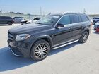 2017 Mercedes-benz Gls 63 Amg 4matic Black vin: 4JGDF7FE7HA752534