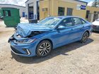 2025 Volkswagen Jetta Se Blue vin: 3VW7X7BU1SM076343