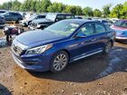 2017 Hyundai Sonata Limited Синий vin: 5NPE34AF7HH497781