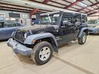 2016 Jeep Wrangler Unlimited Sport Black vin: 1C4BJWKG3GL293646