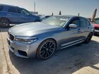2018 Bmw M550xi Blue vin: WBAJB9C5XJB035786