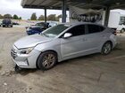 2019 Hyundai Elantra Sel Silver vin: KMHD84LF7KU767711