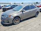 2017 Toyota Corolla Le Gray vin: 5YFBURHEXHP612645