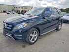 2017 Mercedes-benz Gle 350 Черный vin: 4JGDA5JB7HA834165
