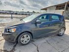 2016 Chevrolet Sonic Lt Black vin: 1G1JC6SH5G4110006