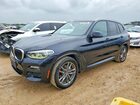 2019 Bmw X3 Xdrive30i Blue vin: 5UXTR9C59KLP92728