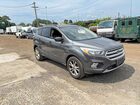 2018 Ford Escape Se Gray vin: 1FMCU9GD9JUD12743