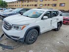 2018 Gmc Acadia Slt-1 White vin: 1GKKNULS4JZ136180
