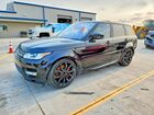 2016 Land Rover Range Rover Sport Sc Black vin: SALWR2EF3GA584836