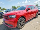 2017 Dodge Durango R/t Red vin: 1C4SDJCTXHC785601
