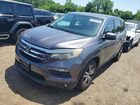 2016 Honda Pilot Exl Gray vin: 5FNYF6H52GB054576