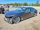 2016 Bmw 750 Xi Gray vin: WBA7F2C53GG420172