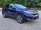 2017 Honda Cr-v Exl Blue vin: 5J6RW2H87HL022125