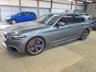 2020 Bmw M550xi Blue vin: WBAJS7C06LCD37892