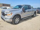 2022 Ford F150 Super Cab Silver vin: 1FTEX1EP7NFB29404