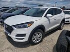 2019 Hyundai Tucson Value White vin: KM8J33A49KU010628