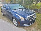 2016 Cadillac Ats Luxury Blue vin: 1G6AH5RXXG0113705