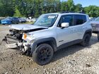 2019 Jeep Renegade Latitude Silver vin: ZACNJBBB2KPK28220