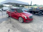 2017 Cadillac Ats Luxury Burgundy vin: 1G6AB5RX8H0150237