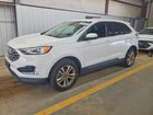 2019 Ford Edge Sel White vin: 2FMPK3J95KBC24109