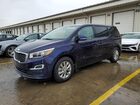 2019 Kia Sedona Lx Blue vin: KNDMB5C19K6538516