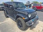 2022 Jeep Wrangler Unlimited Sahara 4xe Черный vin: 1C4JJXP60NW153583