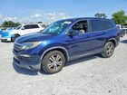 2016 Honda Pilot Exl Синий vin: 5FNYF6H59GB039282