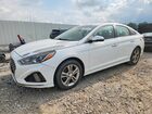 2018 Hyundai Sonata Sel+ White vin: 5NPE34AF6JH728112