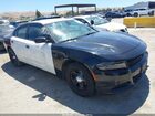2018 Dodge Charger Police Rwd Black vin: 2C3CDXATXJH316235