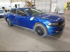 2019 Dodge Charger Sxt Rwd Blue vin: 2C3CDXBG0KH507018