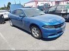 2022 Dodge Charger Sxt Rwd Синий vin: 2C3CDXBG0NH220069