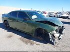 2022 Dodge Charger Sxt Rwd Green vin: 2C3CDXBG1NH133359