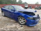 2022 Dodge Charger Sxt Rwd Blue vin: 2C3CDXBG7NH231425