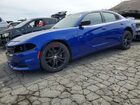 2018 Dodge Charger Sxt Blue vin: 2C3CDXBG8JH163954