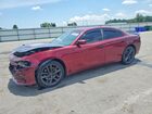 2018 Dodge Charger R/t Burgundy vin: 2C3CDXCT1JH225268