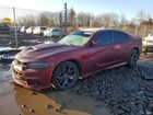 2019 Dodge Charger R Maroon vin: 2C3CDXCT2KH575848