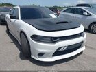 2019 Dodge Charger Scat Pack Rwd White vin: 2C3CDXGJ4KH718193