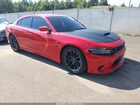 2021 Dodge Charger Scat Pack Rwd Red vin: 2C3CDXGJ9MH591878