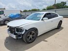 2016 Dodge Charger Sxt White vin: 2C3CDXHG0GH132455