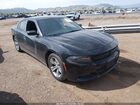 2016 Dodge Charger Sxt Black vin: 2C3CDXHG3GH166714