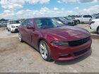 2018 Dodge Charger Sxt Plus Rwd Red vin: 2C3CDXHG9JH217494