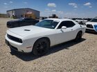 2018 Dodge Challenger Sxt White vin: 2C3CDZAGXJH204906