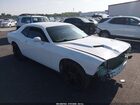 2018 Dodge Challenger Sxt White vin: 2C3CDZAGXJH251580