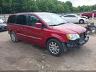 2016 Chrysler Town & Country Touring Red vin: 2C4RC1BG1GR230712